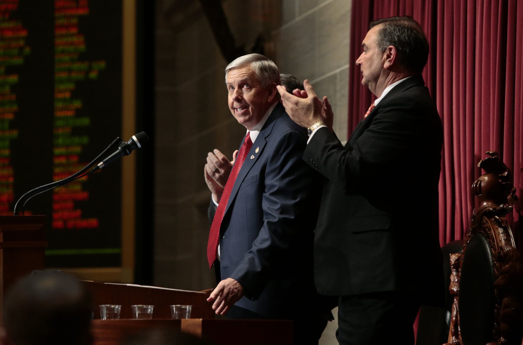 Missouri governor outlines budget in State of the State speech